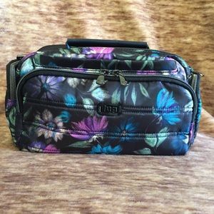 Lug Trolley Bloom Black Crossbody NWT